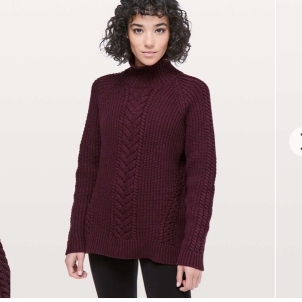 Bring the Cozy Turtleneck cotton sweater size 8